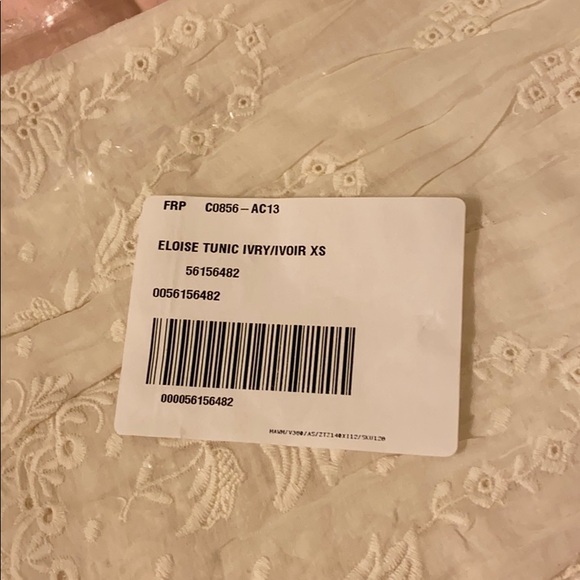 NWOT Free People Tunic in Ivory - Picture 10 of 10